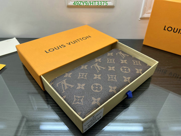 LV Bags-(4A)-Wallet-,Code: HT3375,$: 49USD