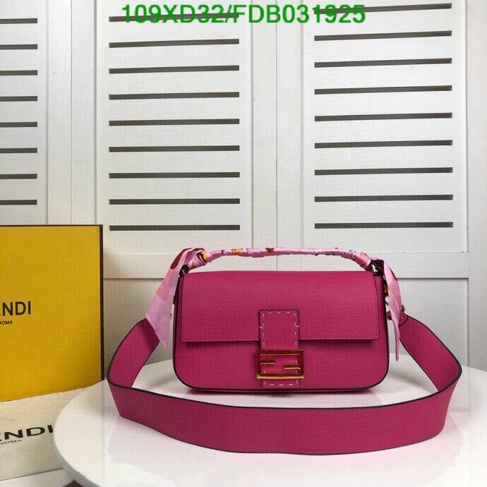 Fendi Bag-(4A)-Baguette-,Code: FDB031925,$:109USD