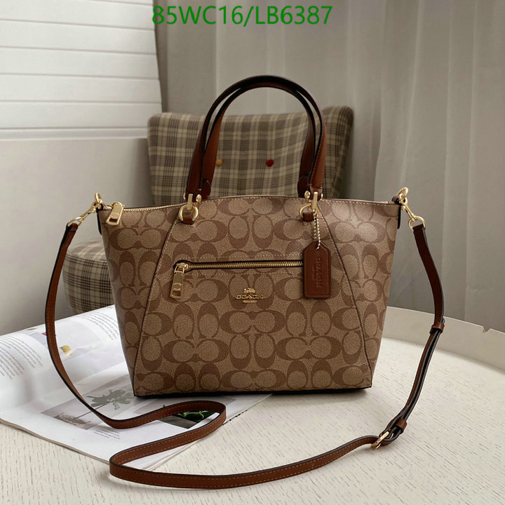 Coach Bag-(4A)-Tote-,Code: LB6387,$: 85USD