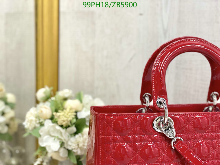 Dior Bags-(4A)-Lady-,Code: ZB5900,$: 99USD