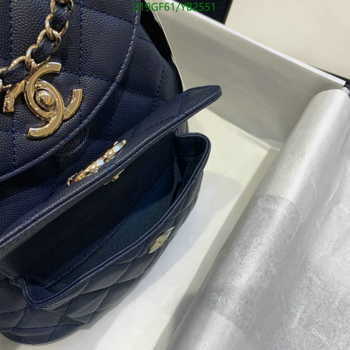 Chanel Bags -(Mirror)-Backpack-,Code: YB2551,$: 219USD