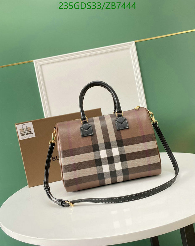 Burberry Bag-(Mirror)-Handbag-,Code: ZB7444,$: 235USD