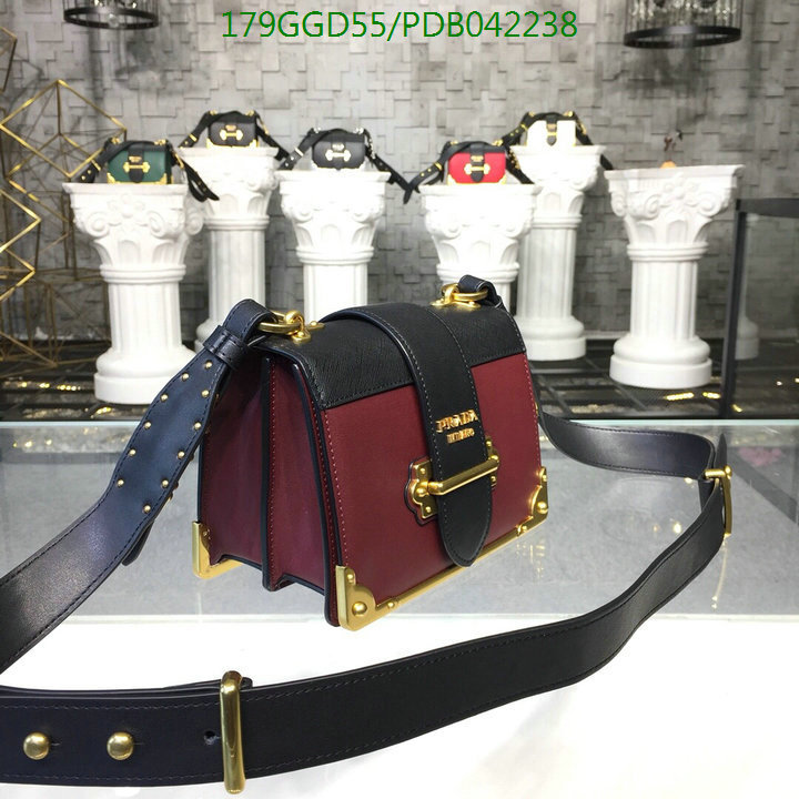 Prada Bag-(Mirror)-Diagonal-,Code: PDB042238,$:179USD