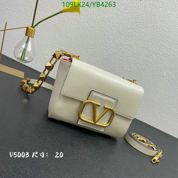 Valentino Bag-(4A)-LOC-V Logo ,Code: YB4263,$: 109USD