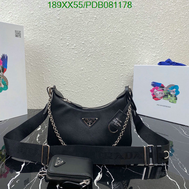 Prada Bag-(Mirror)-Re-Edition 2005,Code:PDB081178,$:189USD