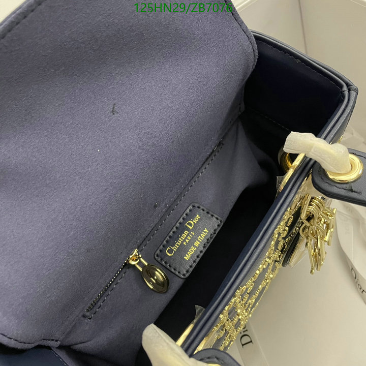 Dior Bags-(4A)-Lady-,Code: ZB7076,$: 125USD