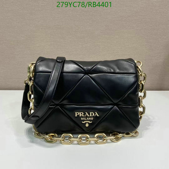 Prada Bag-(Mirror)-Diagonal-,Code: RB4401,$: 279USD