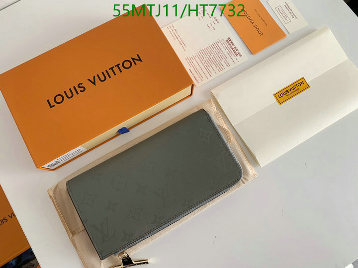 LV Bags-(4A)-Wallet-,Code: HT7732,$: 55USD