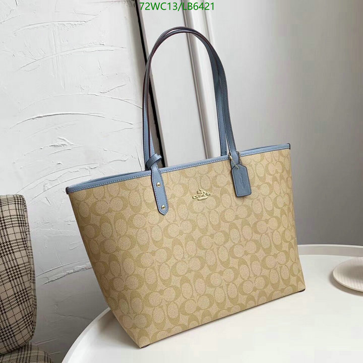 Coach Bag-(4A)-Tote-,Code: LB6421,$: 72USD