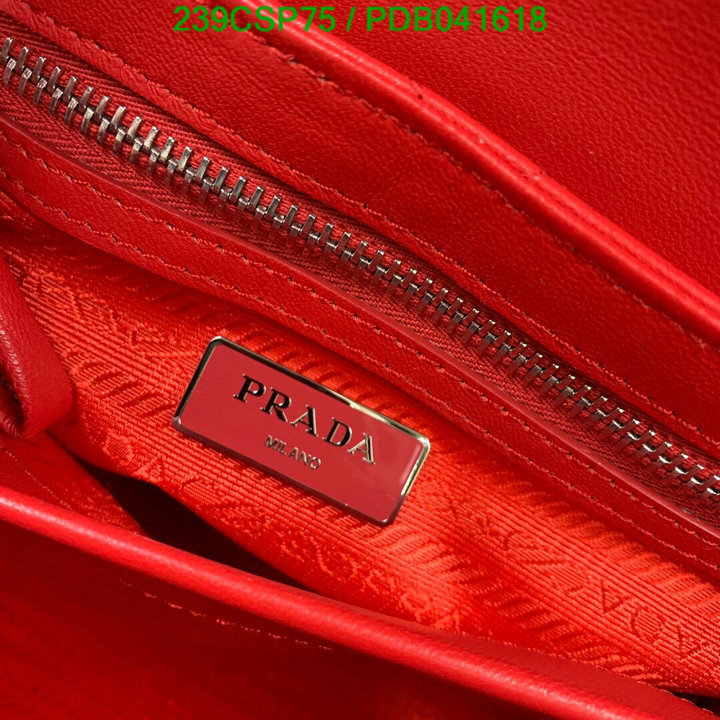 Prada Bag-(Mirror)-Diagonal-,Code: PDB041618,$: 239USD