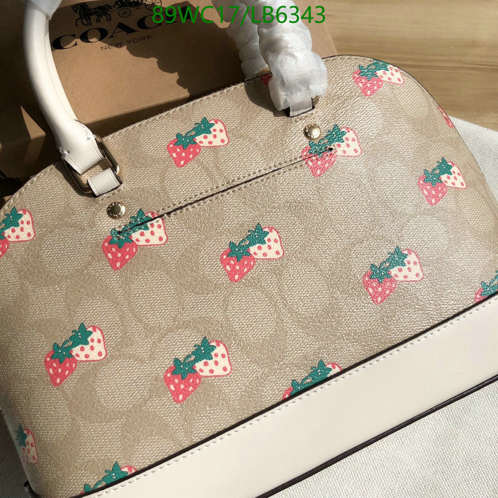 Coach Bag-(4A)-Handbag-,Code: LB6343,$: 89USD