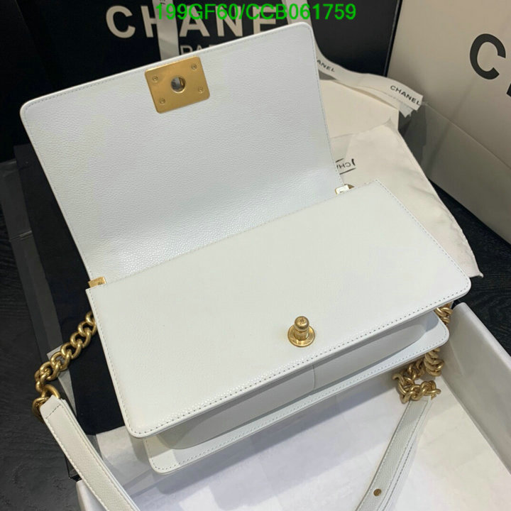 Chanel Bags -(Mirror)-Le Boy,Code: CCB061759,$: 199USD