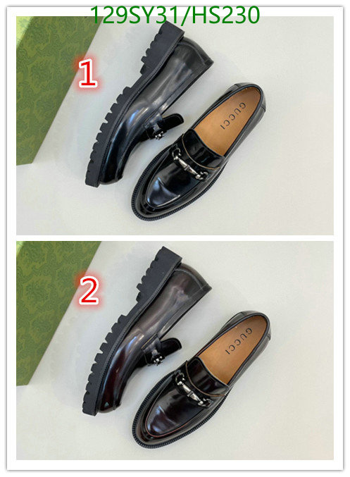 Men shoes-Gucci, Code: HS230,$: 129USD