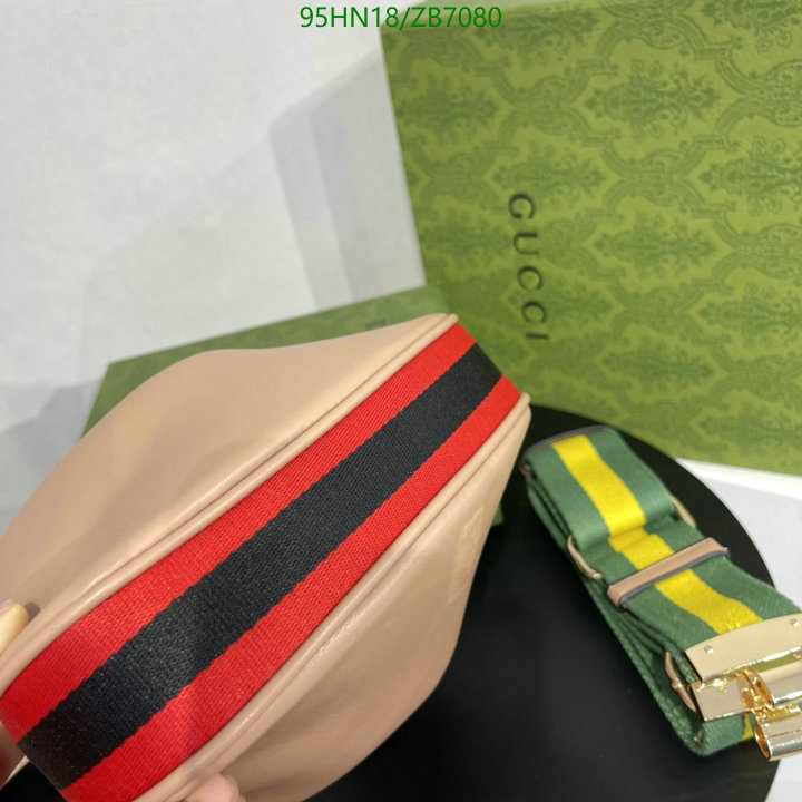 Gucci Bag-(4A)-Diagonal-,Code: ZB7080,$: 95USD