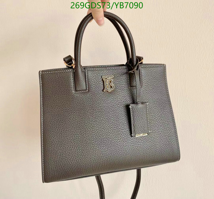 Burberry Bag-(Mirror)-Handbag-,Code: YB7090,$: 269USD