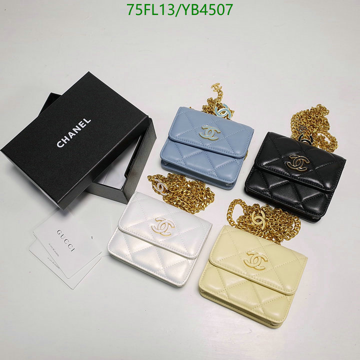 Chanel Bags ( 4A )-Diagonal-,Code: YB4507,$: 75USD