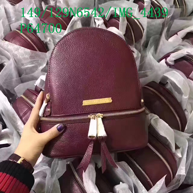 Michael Kors Bag-(Mirror)-Backpack-,Code: MSB122303,$: 149USD