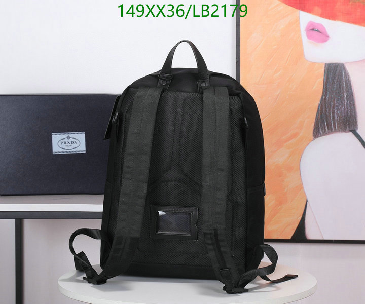 Prada Bag-(Mirror)-Backpack-,Code: LB2179,$: 149USD