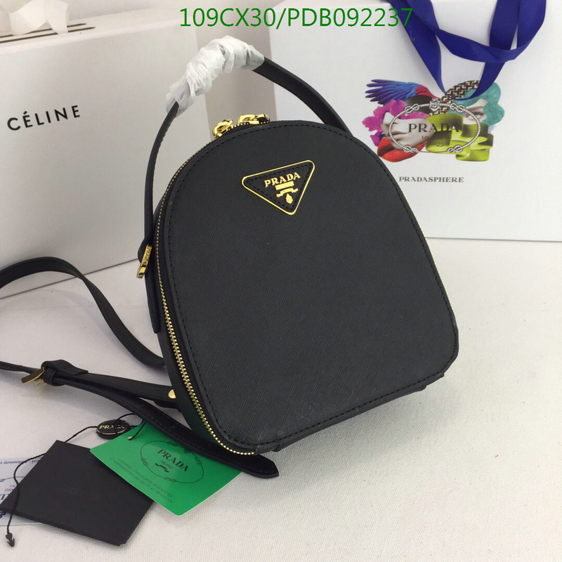 Prada Bag-(4A)-Backpack-,Code: PDB092237,$:109USD