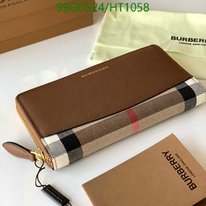 Burberry Bag-(Mirror)-Wallet-,Code: HT1058,$: 99USD