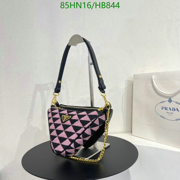Prada Bag-(4A)-Triangle-,Code: HB844,$: 85USD