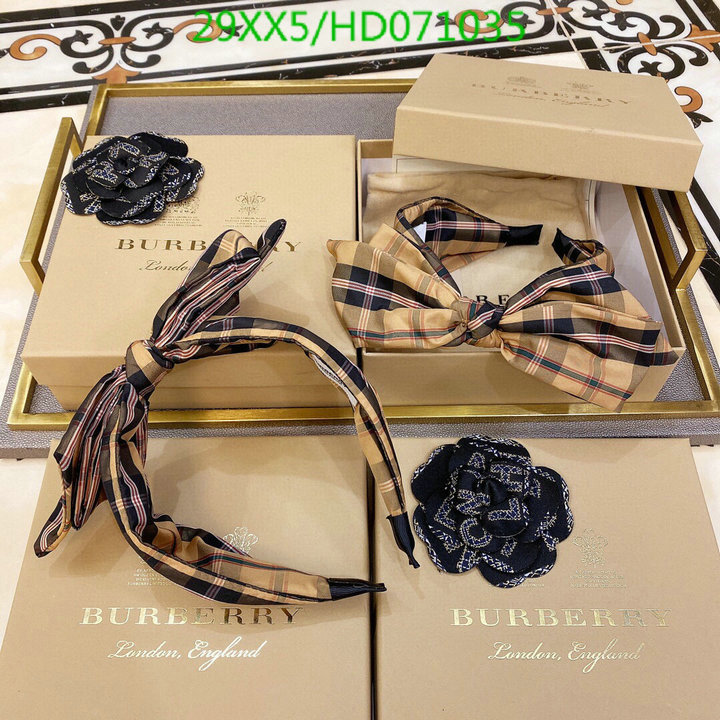 Headband-Burberry, Code: HD071035,$: 29USD