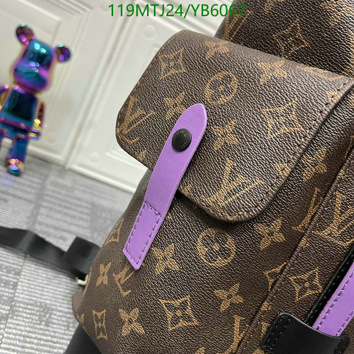 LV Bags-(4A)-Backpack-,Code: YB6067,$: 119USD