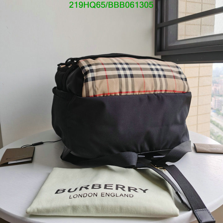 Burberry Bag-(Mirror)-Backpack-,Code: BBB061305,$: 219USD