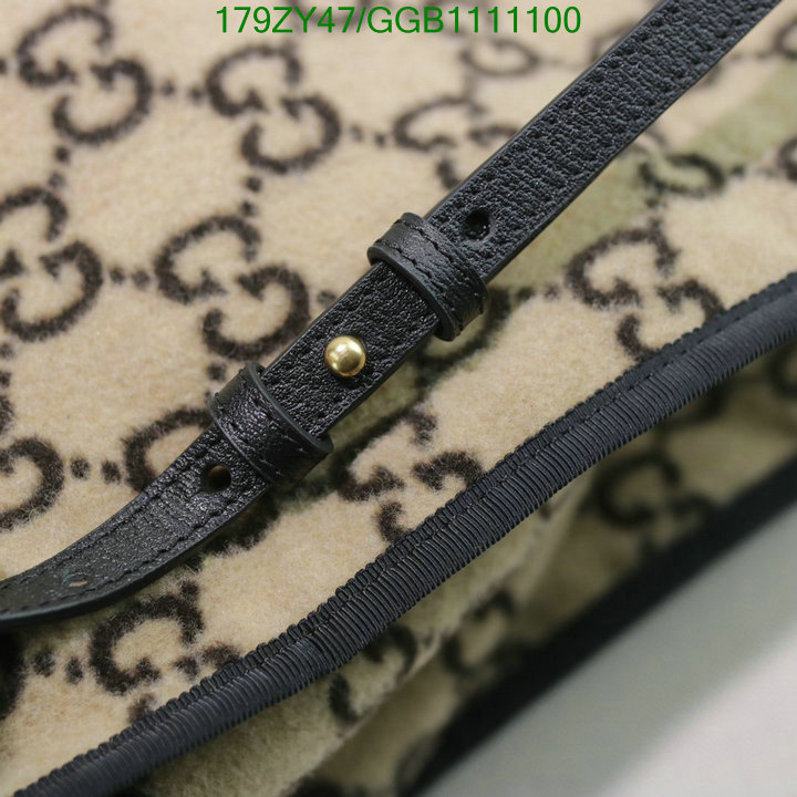 Gucci Bag-(Mirror)-Handbag-,Code: GGB1111100,$:179USD