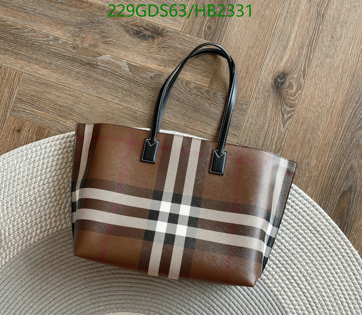 Burberry Bag-(Mirror)-Handbag-,Code: HB2331,$: 229USD