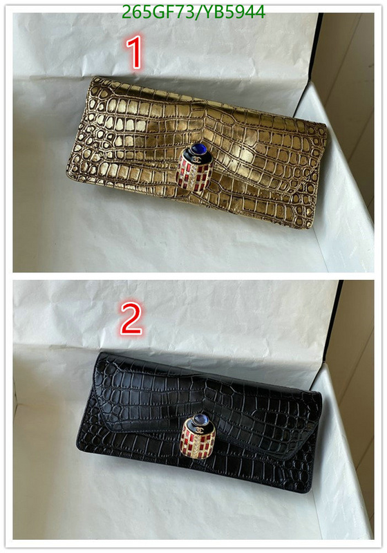 Chanel Bags -(Mirror)-Clutch-,Code: YB5944,$: 265USD