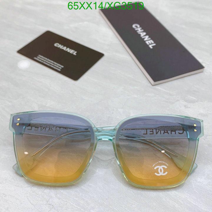 Glasses-Chanel, Code: XG3519,$: 65USD