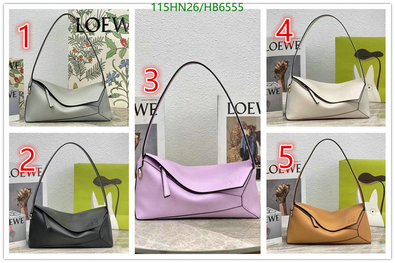 Loewe Bag-(4A)-Handbag-,Code: HB6555,$: 115USD