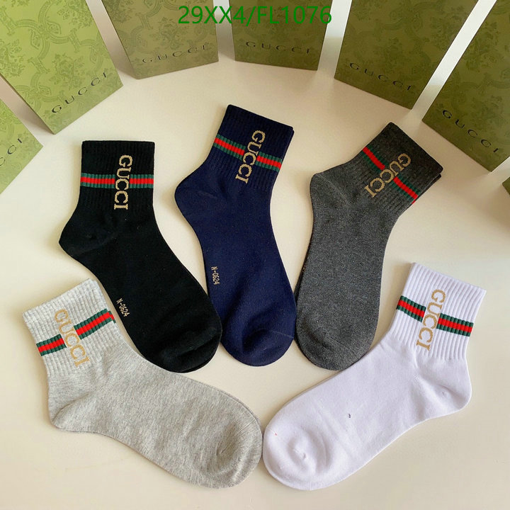 Sock-Gucci, Code: FL1076,$: 29USD