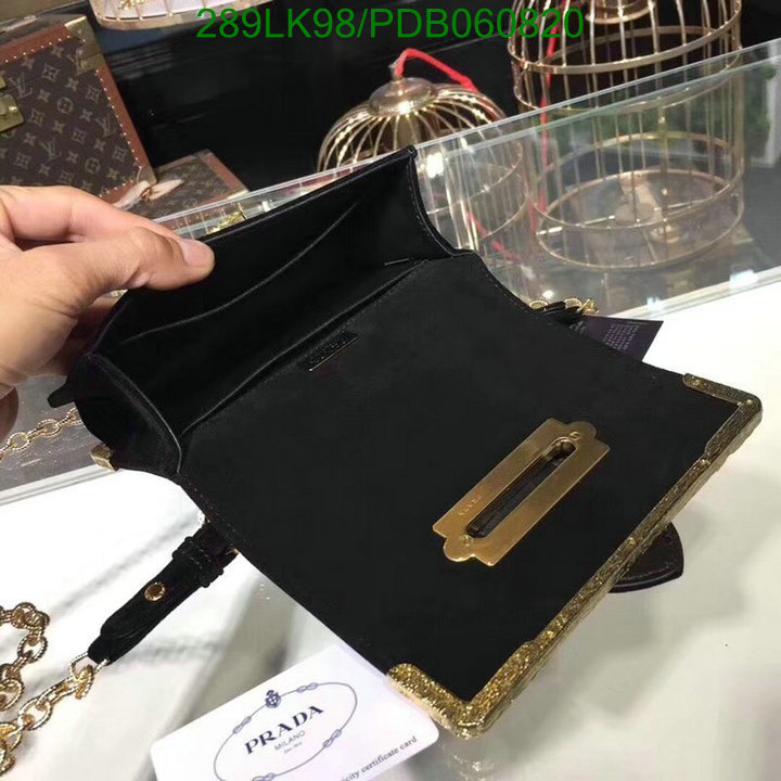 Prada Bag-(Mirror)-Diagonal-,Code: PDB060820,$: 289USD