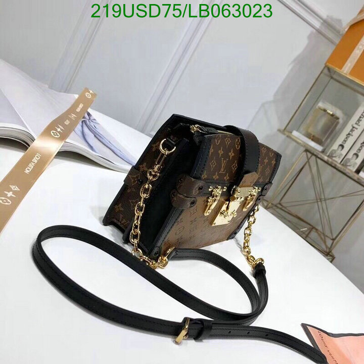 LV Bags-(Mirror)-Petite Malle-,Code: LB063023,$: 219USD