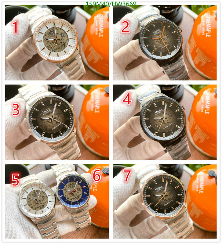 Watch-4A Quality-MIDO, Code: HW3669,$: 159USD