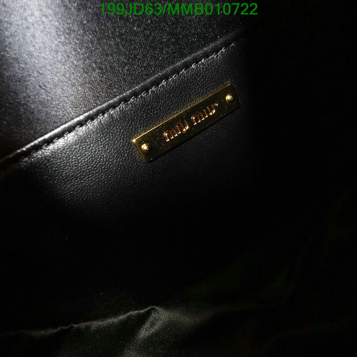 Miu Miu Bag-(Mirror)-Diagonal-,Code: MMB010722,$: 199USD