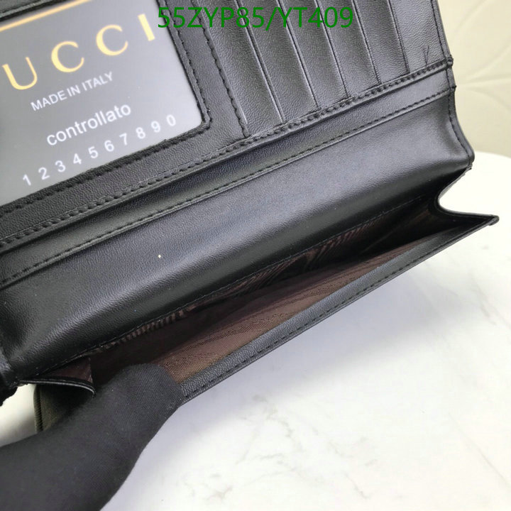 Gucci Bag-(4A)-Wallet-,Code: YT409,$: 55USD