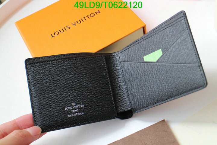 LV Bags-(Mirror)-Wallet-,Code: T0622120,$: 49USD