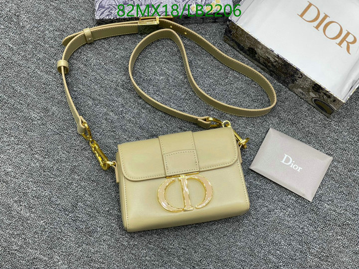 Dior Bags-(4A)-Montaigne-,Code: LB2206,$: 82USD