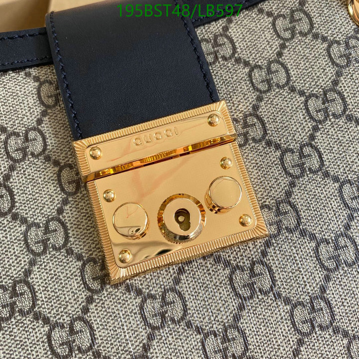 Gucci Bag-(Mirror)-Padlock,Code: LB597,$: 195USD