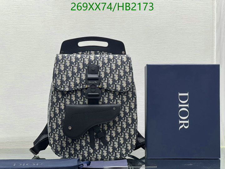 Dior Bags -(Mirror)-Backpack-,Code: HB2173,$: 269USD