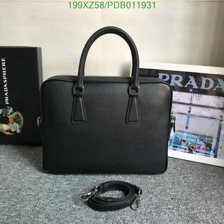 Prada Bag-(Mirror)-Handbag-,Code: PDB011931,$:199USD