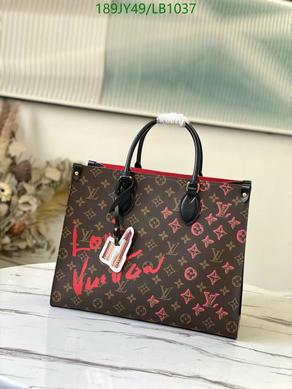 LV Bags-(Mirror)-Handbag-,Code: LB1037,$: 189USD