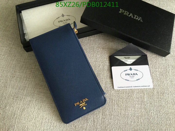 Prada Bag-(Mirror)-Wallet-,Code: PDB012411,$:85USD