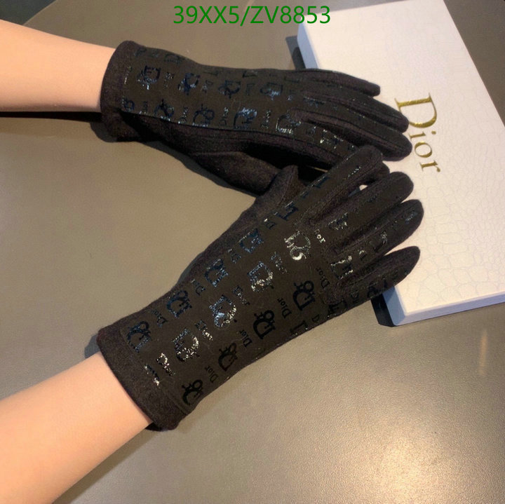 Gloves-Dior, Code: ZV8853,$: 39USD