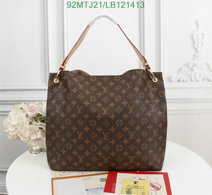 LV Bags-(4A)-Handbag Collection-,Code: LB121413,$: 92USD