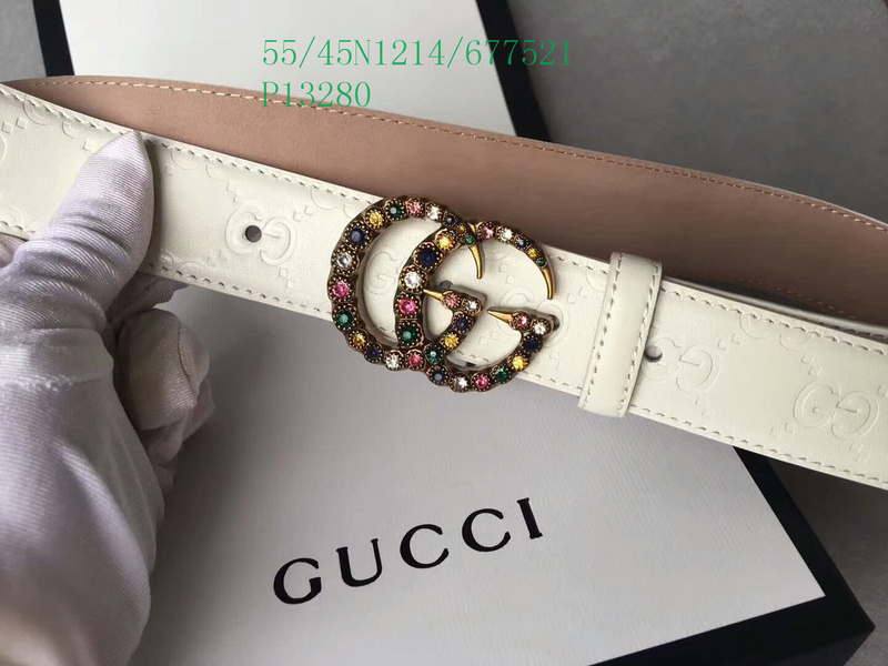 Belts-Gucci, Code： GGP010414,$: 55USD