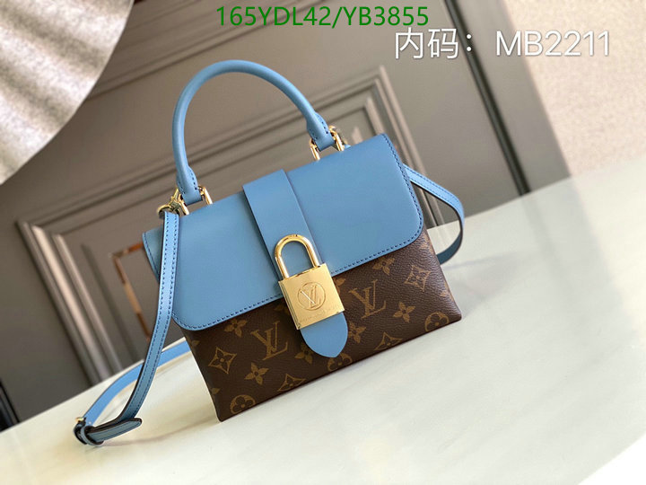 LV Bags-(Mirror)-Handbag-,Code: YB3855,$: 165USD